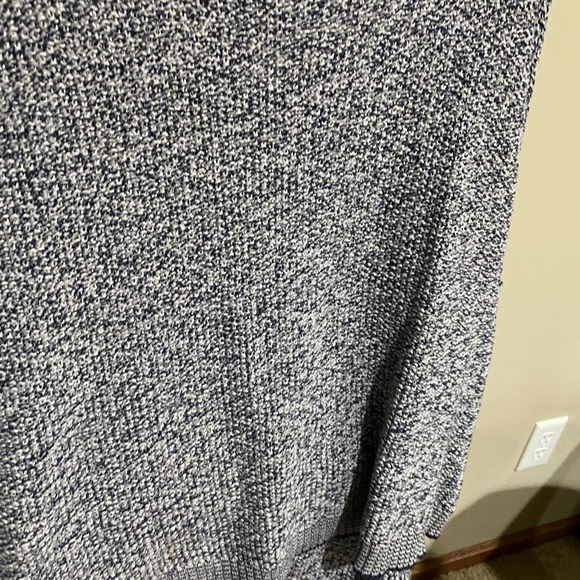 cabi Elsa Pullover Sweater Womens XS Blue Cable Knit Crew High-96 - Picture 3 of 7